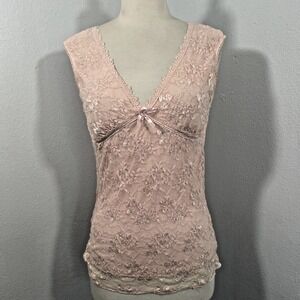 Oolwear Top Womens M Lace Babydoll Coquette Gyaru Himekaji Romantic Y2K